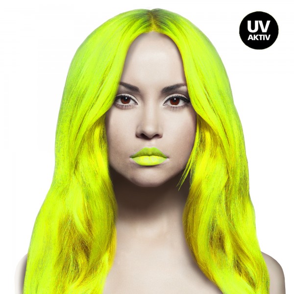 UV Gelbe Haarfarbe Headshot This is a Warning! Semi-permanente Haartönung 150 ml