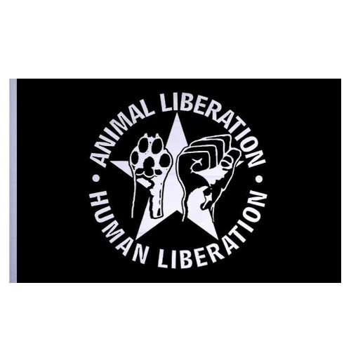 Animal Liberation - Flagge